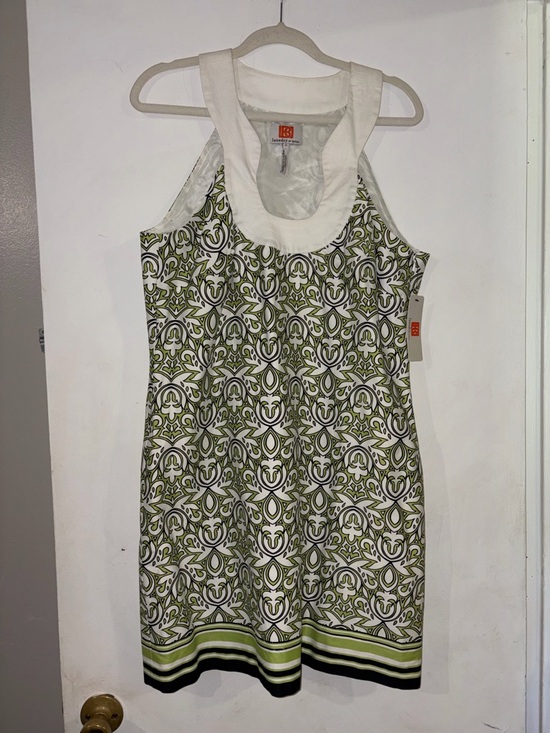Laundry by Design Dresses & Skirts - NWT Laundry by Design Green and White Patterned Sleeveless Midi Dress